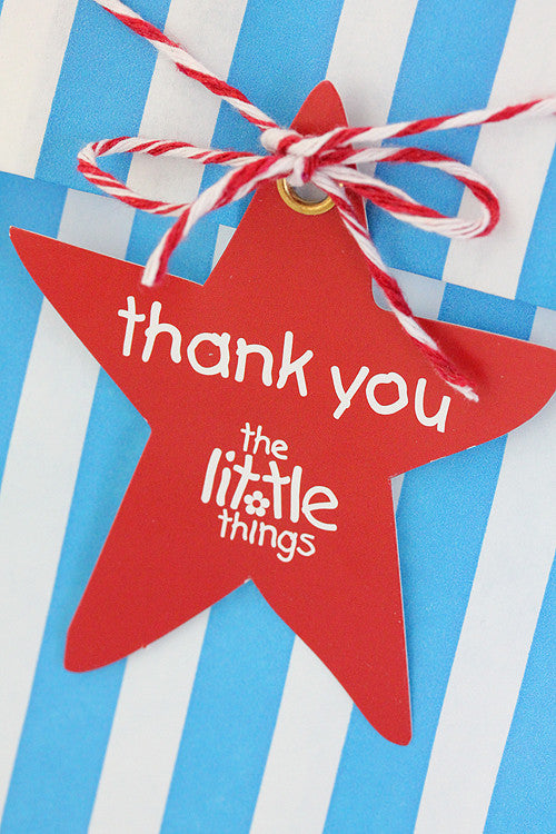 Cowboy Fabric Party Bag - The Little Things