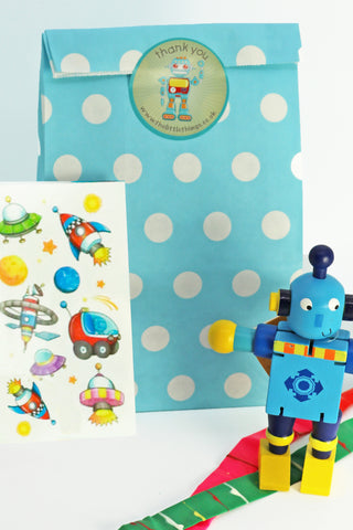 Pre Filled Party Bag - Robot - The Little Things