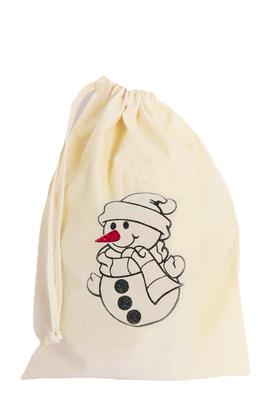 Christmas Sack- Snowman
