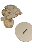 Wooden Sports Colouring Kit - The Little Things