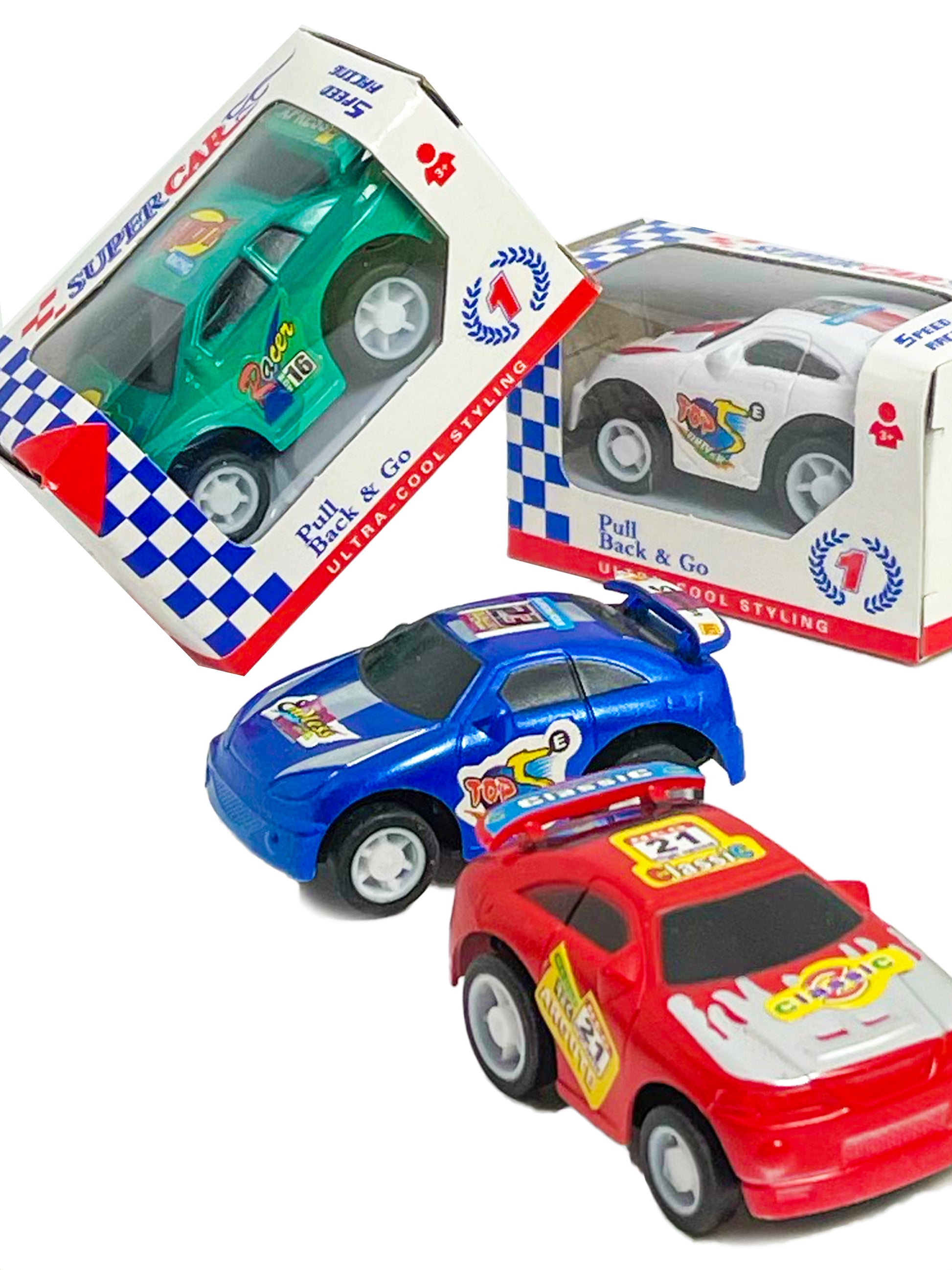 Pull back Super Cars 