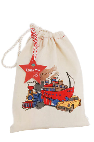 Transport Vintage Fabric Party Bag - The Little Things